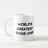 Tasse "Der größte Sous Koch der Welt" (Links)