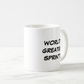 Tasse "Der größte Sprinter der Welt" (VorderseiteRechts)