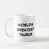 Tasse "Der größte Taurus der Welt" (Links)
