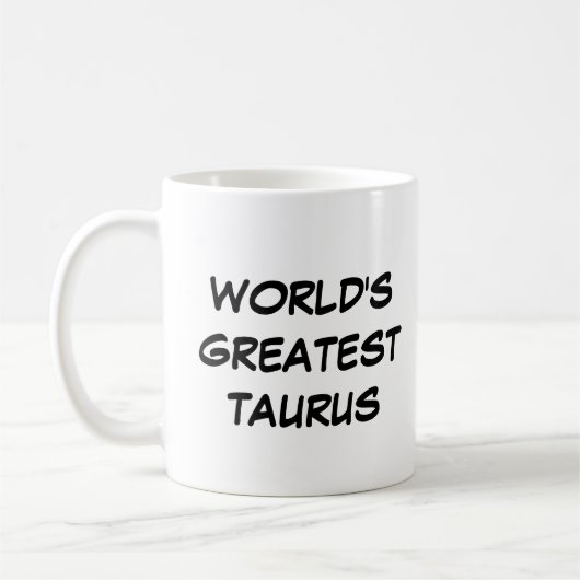 Tasse "Der größte Taurus der Welt" (Links)