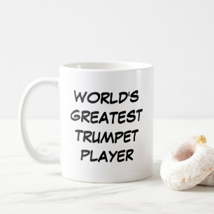 Tasse "Der größte Trumpet-Spieler der Welt"