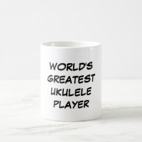 Tasse "Der größte Ukulele-Spieler der Welt"