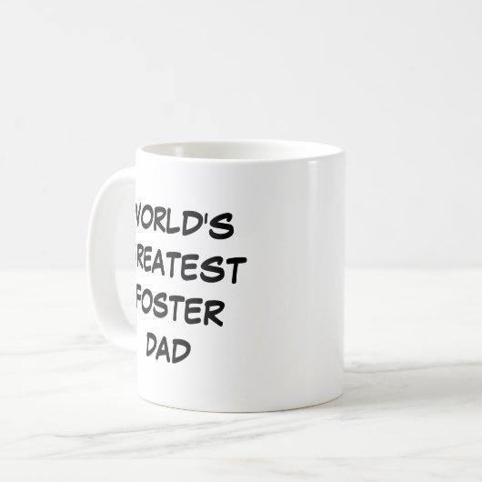 Tasse "Der größte Vater der Welt" (Vorderseite Links)