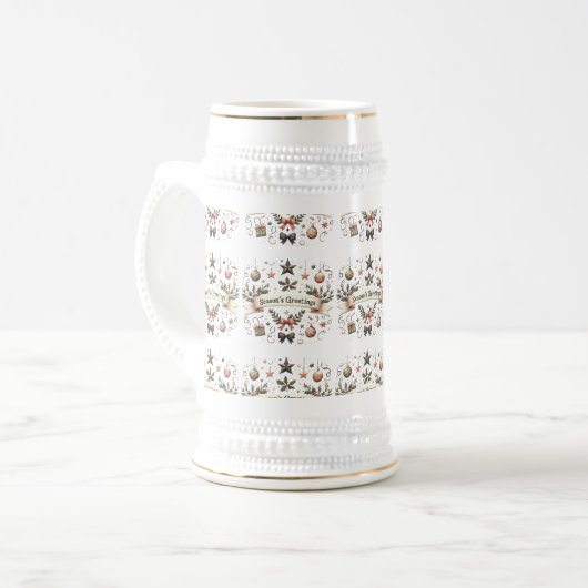 Tasse der Grüße der Saison (Vorderseite Links)