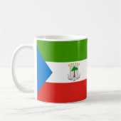 Tasse der Guinea-Flag-Keramik (Links)