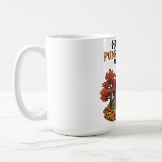 Tasse der Hagrid-Pumpkin-Farm | Vintag rustikal (Links)