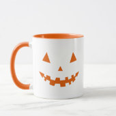 Tasse der Halloween-Kürbislaterne (Links)