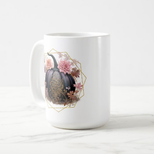 Tasse der Harvest Floral Monogram (Vorderseite Links)