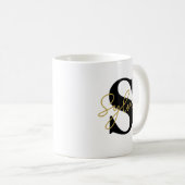 Tasse der Harvest Floral Monogram (VorderseiteRechts)