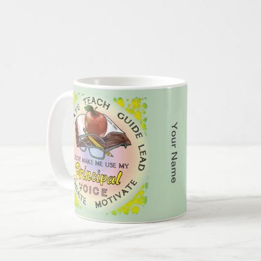 Tasse der Hauptsprache (Vorderseite Links)