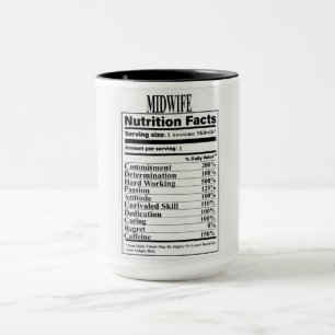 Tasse der Hebamme Nutrition Facts
