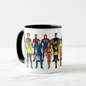 Tasse der Helakademie "Familienzeichen" (Vorderseite Links)