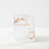 Tasse der Herbstblütenhochzeit (Mittel)