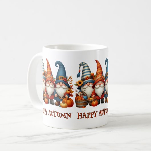 Tasse der Herbstgnomen (Vorderseite Links)