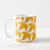 Tasse der Herbstlaub im Herbst (Links)