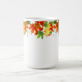 Tasse der Herbstlaub im Herbst (Mittel)