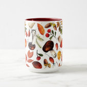 Tasse der Herbstpilze (Zentrum)