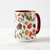 Tasse der Herbstpilze (VorderseiteRechts)