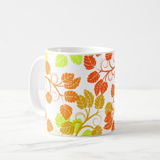 Tasse der Herbstverläufe (Vorderseite Links)