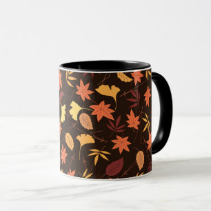 Tasse der Herbstverläufe