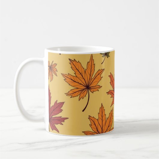 Tasse der Herbstverläufe (Links)