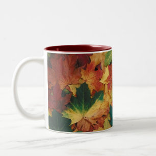 Tasse der Herbstverläufe