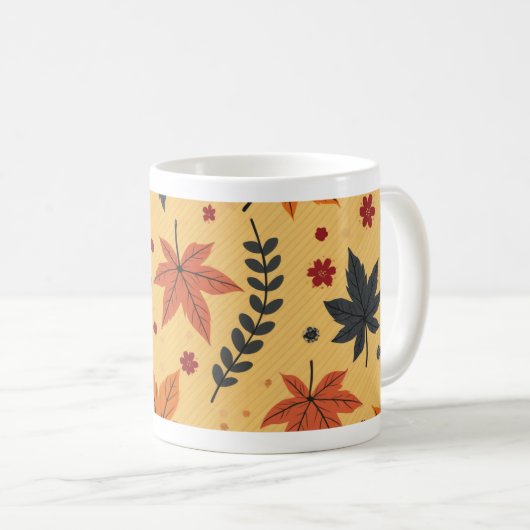 Tasse der Herbstverläufe (VorderseiteRechts)