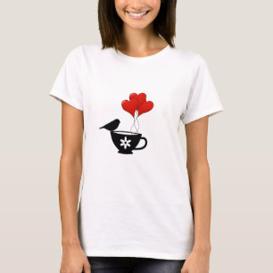 Tasse der Herzen T-Shirt