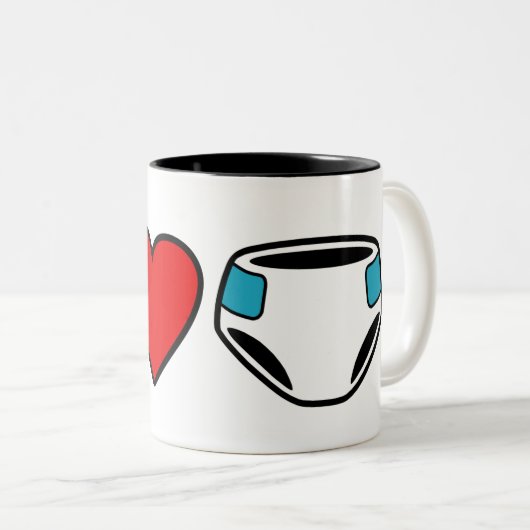 Tasse DER HERZZEICHEN (VorderseiteRechts)