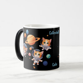 Tasse der Himmelskatzen - Astronaut unter
