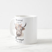 Tasse der Hochlandkuh - Kraft und Schönheit, geför (Vorderseite Links)