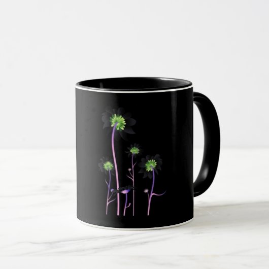 **TASSE der HÜBSCHEN BLUME** Tasse (VorderseiteRechts)
