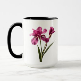 Tasse der hübschen rosa Blume