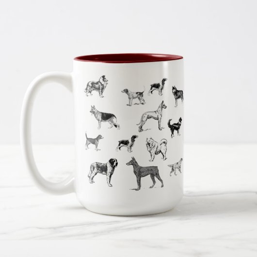 Tasse der Hunde (Links)