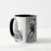Tasse der indischen Chiefs (Vorderseite Links)