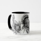 Tasse der indischen Chiefs (Vorderseite Links)