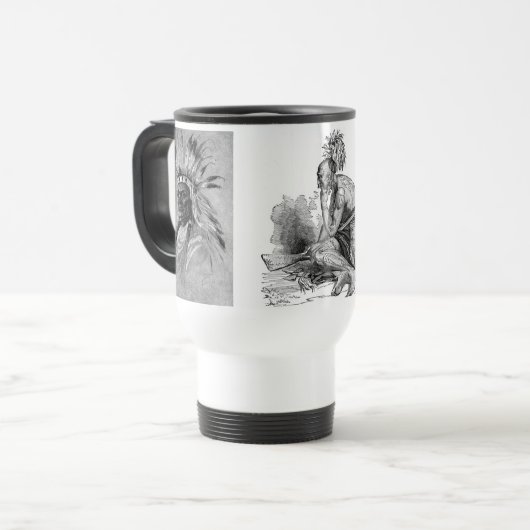 Tasse der indischen Chiefs (Vorderseite Links)