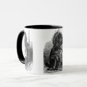 Tasse der indischen Chiefs (Vorderseite Links)