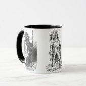 Tasse der indischen Chiefs (Vorderseite Links)