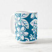 TASSE DER INSELPLUMERIE (KARIBISCHE BLAUE) (Vorderseite Links)