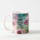 Tasse der Inspiration-Zitate-Keramik (Links)