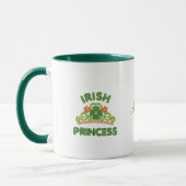 Tasse der irischen Prinzessin personalisierter Nam (Links)