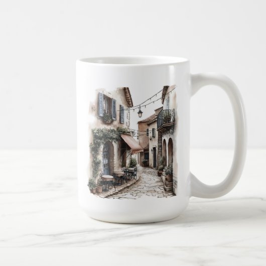 Tasse der italienischen Straße (Rechts)