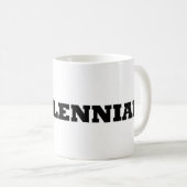 Tasse der Jahrtausendgeneration (VorderseiteRechts)