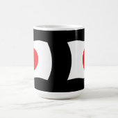 Tasse der japanischen Flagge (Mittel)
