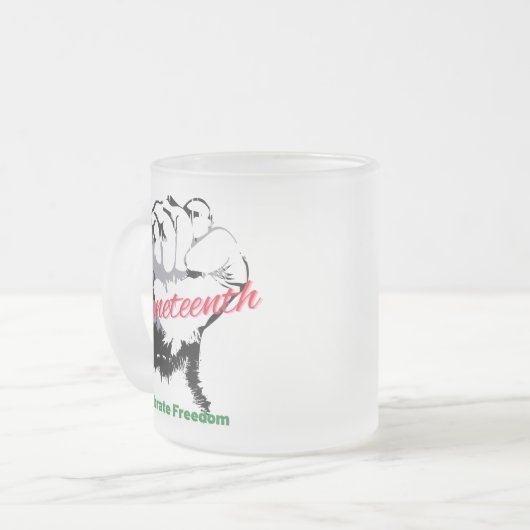 Tasse der Junetezehnten Feier (Vorderseite Links)