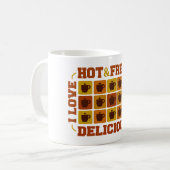 Tasse der Kaffeebäume - wählen Sie Stil & Farbe (Vorderseite Links)