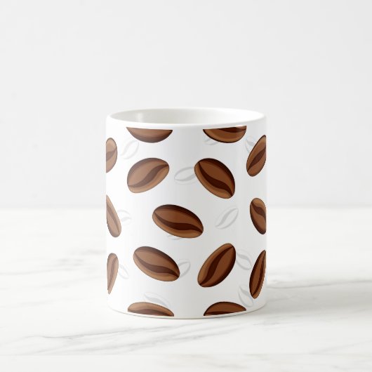 Tasse der Kaffeebohnen (Mittel)
