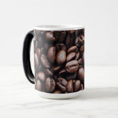 Tasse der Kaffeebohnen - aromatische Brause Grafis (Vorderseite Links)