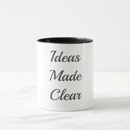 Tasse der Kaffeemotivation (Zentrum)